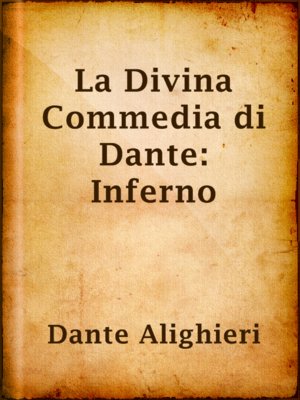 cover image of La Divina Commedia di Dante: Inferno